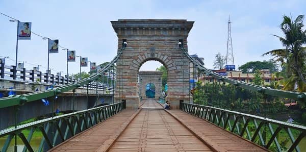 Punalur Suspension Bridge, Kerala: Directions, Location, Nearby Areas